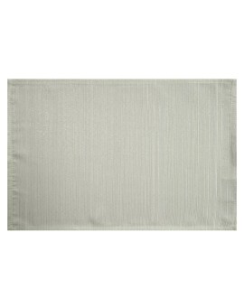 Komplet 4 szt. serwetek beżowych 30x40 cm przetykane błyszczącą nicią - GLAMO