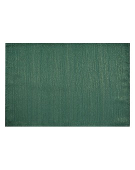 Komplet 4 szt. serwetek zielonych 30x40 cm przetykane błyszczącą nicią - GLAMO