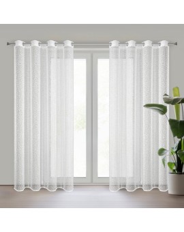 Firana Gotowa Kloe 140 X 250 Cm Biały
