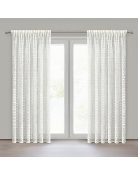 Firana Gotowa Liliana Na Taśmie 140 X 260 Cm Biały