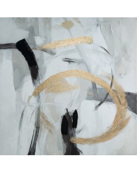 Abstrakcyjny obraz ręcznie malowany na płótnie