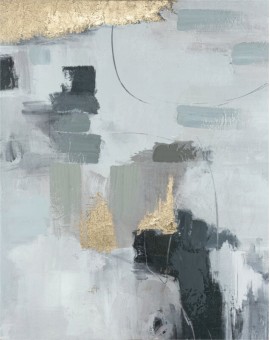 Abstrakcyjny obraz ręcznie malowany na płótnie