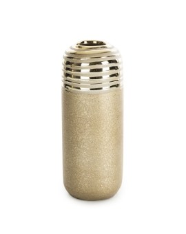 Wazon Dekoracyjny Elara (02) 10 X 10 X 25 Cm Złoty