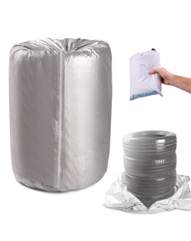 Pokrowiec osłona na opony koła do samochodu wodoodporny 13-17 cali