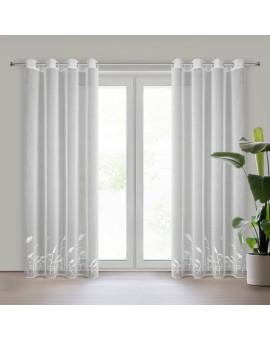 Firana Gotowa Tasha 140 X 250 Cm Biały