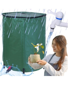 Pojemnik LUARO zbiornik na deszczówkę z kranem beczka na wodę deszczową składana 500 litrów