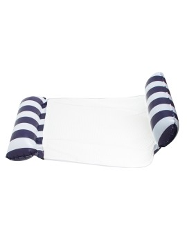 Materac dmuchany hamak wodny fotel krzesło do pływania 120 x 70 cm granatowy Kik Sp. z o. o. Sp. k. | Time- 2