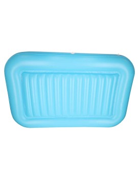 Materac dmuchany do pływania, leżak do opalania z poduszką 175cm niebieski Kik Sp. z o. o. Sp. k. | Time- 2