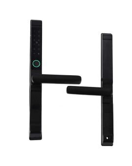 Klamka do drzwi zamek elektroniczny szyfrowy na kod odcisk palca kartę Kik Sp. z o. o. Sp. k. | Time- 2