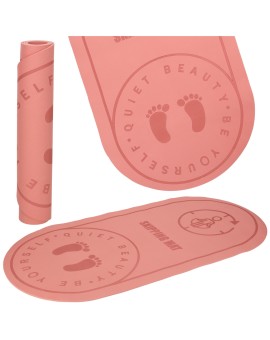 Mata do ćwiczeń jogi wygładzająca 127 x 63 x 0,6 cm różowa Kik Sp. z o. o. Sp. k. | Time- 2