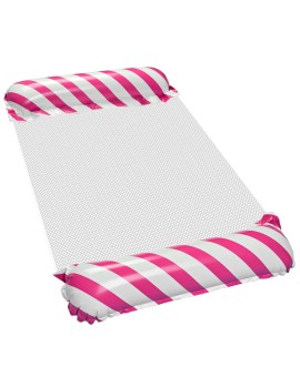 Materac dmuchany plażowy hamak wodny leżak fotel krzesło do pływania basenu różowy Kik Sp. z o. o. Sp. k. | Time- 2