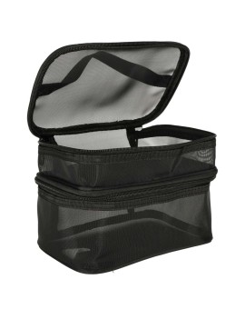 Kosmetyczka damska męska podróżna organizer składany XXL czarny Kik Sp. z o. o. Sp. k. | Time- 2