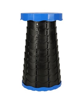 Krzesło składane taboret teleskopowy turystyczny przenośny niebieski 200kg Kik Sp. z o. o. Sp. k. | Time- 2