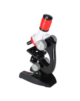 Mikroskop szkolny edukacyjny naukowy 1200x akcesoria Kik Sp. z o. o. Sp. k. | Time- 2