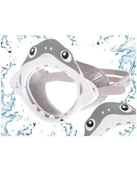 Maska do nurkowania gogle dla dzieci na oczy i nos rekin