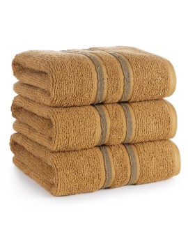 Ręcznik Dina (07) 70 X 140 Cm Musztardowy