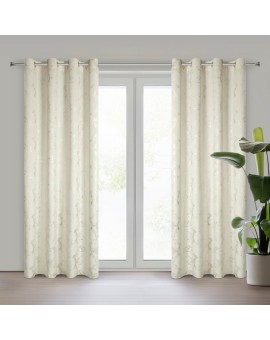 Zasłona Gotowa Raja 140 X 250 Cm Kremowy