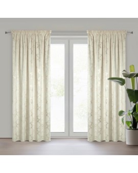 Zasłona Gotowa Raja Na Taśmie 140 X 270 Cm Kremowy