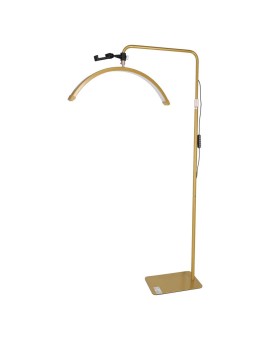 Lampa do przedłużania rzęs LED 36W regulowana kosmetyczna bezcieniowa łuk złota Kik Sp. z o. o. Sp. k. | Time- 2