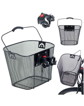 Koszyk rowerowy RALLEX kosz przedni metalowy na kierownicę click