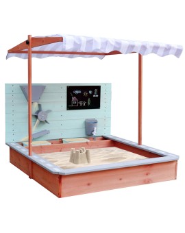 Piaskownica drewniana LULILO Sablo obracany daszek 360° 120cm Kik Sp. z o. o. Sp. k. | Time- 2