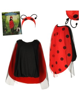 Kostium strój karnawałowy przebranie biedronka rozmiar S