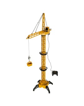 Dźwig Żuraw budowlany zdalnie sterowany  RC z hakiem 4CH 128cm Kik Sp. z o. o. Sp. k. | Time- 2