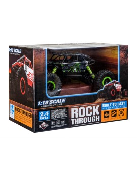Samochód zdalnie sterowany na pilota RC Rock Crawler HB 2,4GHz 1:18 zielony Kik Sp. z o. o. Sp. k. | Time- 2