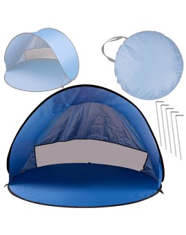 Namiot plażowy duży samorozkładający się automatyczny na plażę parawan ogrodowy XL 146x146cm + pokrowiec Kik Sp. z o. o. Sp. k. 