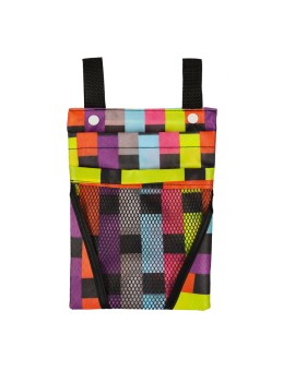 Torba na rower hulajnogę kierownicę telefon sakwa rowerowa kolorowa kratka Kik Sp. z o. o. Sp. k. | Time- 2