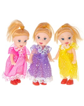 Lalki laleczki do domku dla lalek zestaw 3szt 10cm Kik Sp. z o. o. Sp. k. | Time- 2