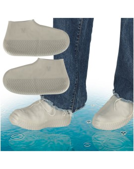 Nakładki przeciwdeszczowe na buty ochraniacze nieprzemakalne przeciwdeszczowe kalosze M szare roz. 35-38