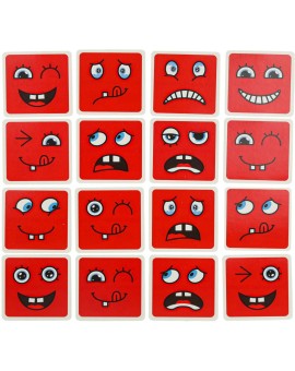 Klocki kreatywne montessori wyzwania zmieniające twarz emocje Kik Sp. z o. o. Sp. k. | Time- 2