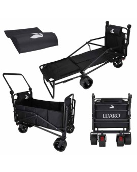 Wózek transportowy LUARO składany łóżko polowe 2w1
