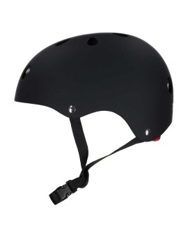 Kask rowerowy dla dziecka Trike Fix dziecięcy regulowany LED M 55-58cm czarny Kik Sp. z o. o. Sp. k. | Time- 2