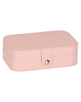 Szkatułka pudełko na biżuterię organizer różowy Kik Sp. z o. o. Sp. k. | Time- 2