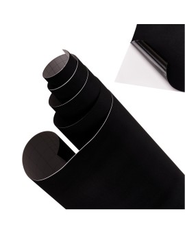 Folia rolka aksamitna czarna 1,35x15m
