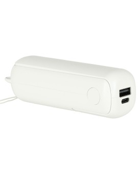 Wiatrak biurkowy wentylator mini ręczny składany wiatraczek przenośny USB biały Kik Sp. z o. o. Sp. k. | Time- 2