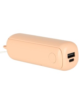 Wiatrak biurkowy wentylator mini ręczny składany wiatraczek przenośny USB różowy Kik Sp. z o. o. Sp. k. | Time- 2