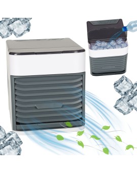 Klimator przenośny klimatyzer biurkowy 3w1 mini klimatyzator na wodę USB