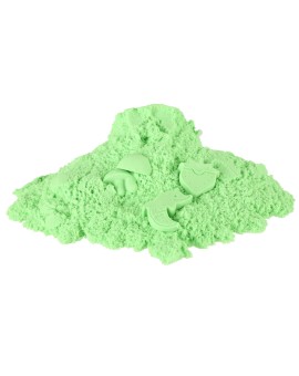 Piasek sensoryczny dla dzieci 1kg w woreczku zielony Kik Sp. z o. o. Sp. k. | Time- 2