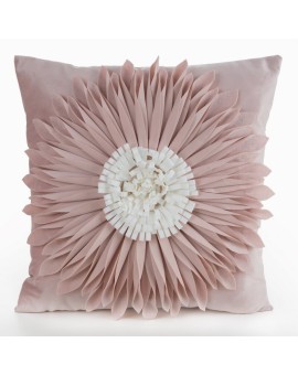 Poszewka Flores 3 45 X 45 Cm Pudrowy