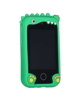 Telefon smartfon dla dzieci aparat kamera karta 8GB zielony dinozaur Kik Sp. z o. o. Sp. k. | Time- 2