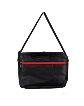 Torba na laptopa 15,6 cali na ramię z paskiem teczka biznesowa damska męska czarna Kik Sp. z o. o. Sp. k. | Time- 2