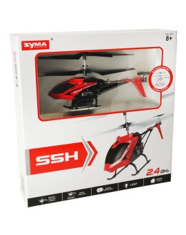 Helikopter zdalnie sterowany na pilota RC SYMA S5H 2.4GHz RTF czerwony