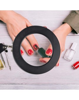 Lampka na biurko biurkowa LED z lupą szkło powiększające obrotowy wysięgnik 2 sposoby mocowania Kik Sp. z o. o. Sp. k. | Time- 2