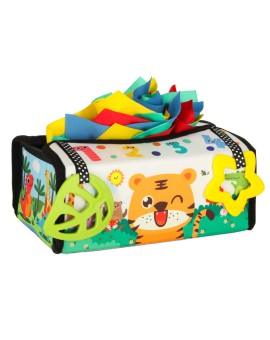 Sorter pudełko z chusteczkami sensoryczne montessori mata 2w1 Kik Sp. z o. o. Sp. k. | Time- 2