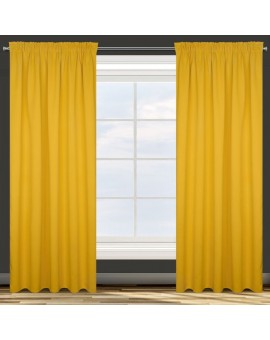 DESIGN 91 Zasłona PARISA z gładkiej tkaniny zaciemniającej