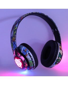 Słuchawki bezprzewodowe nauszne Bluetooth RGB Gaming Sport 200mAh Kik Sp. z o. o. Sp. k. | Time- 2