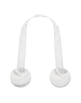 Zestaw 2 sztuk upinaczy do zasłon dekoracyjnych z magnesem